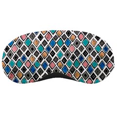 Diamond Shapes Pattern Sleep Mask by Cowasu