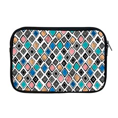 Diamond Shapes Pattern Apple Macbook Pro 17  Zipper Case by Cowasu