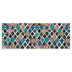 Diamond Shapes Pattern Banner and Sign 8  x 3  Front