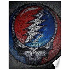 Grateful Dead Logo Canvas 12  X 16  by Cowasu