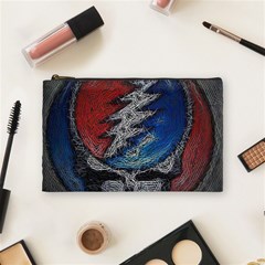 Grateful Dead Logo Cosmetic Bag (medium) by Cowasu