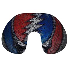 Grateful Dead Logo Travel Neck Pillow by Cowasu