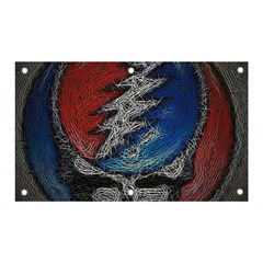 Grateful Dead Logo Banner And Sign 5  X 3  by Cowasu