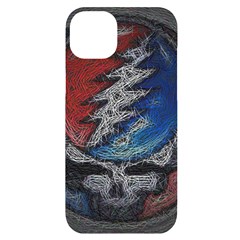 Grateful Dead Logo Iphone 14 Plus Black Uv Print Case