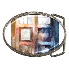 Tardis Doctor Who Transparent Belt Buckles by Cowasu