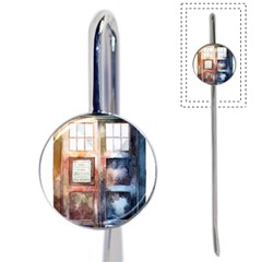 Tardis Doctor Who Transparent Book Mark by Cowasu