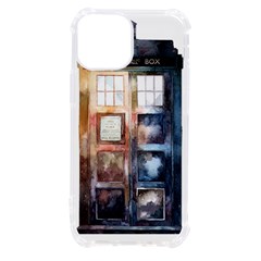 Tardis Doctor Who Transparent Iphone 13 Mini Tpu Uv Print Case by Cowasu