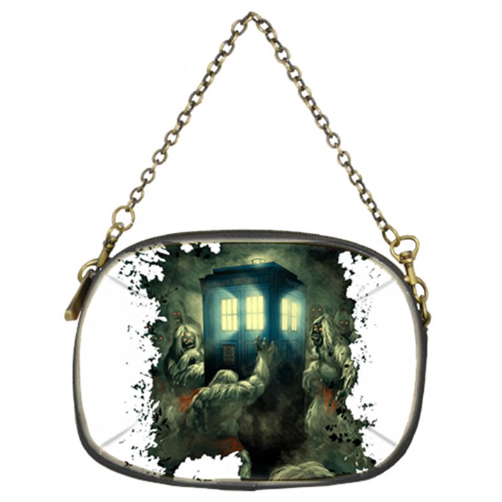 Time Machine Doctor Who Chain Purse (Two Sides)