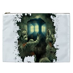 Time Machine Doctor Who Cosmetic Bag (xxl) by Cowasu