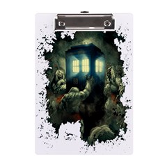 Time Machine Doctor Who A5 Acrylic Clipboard by Cowasu