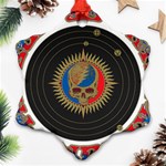 The Grateful Dead Ornament (Snowflake) Front