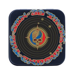 The Grateful Dead Square Metal Box (black) by Cowasu