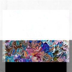 Smudged Rectangular Jigsaw Puzzl by kaleidomarblingart