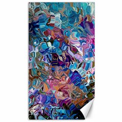 Smudged Canvas 40  X 72  by kaleidomarblingart