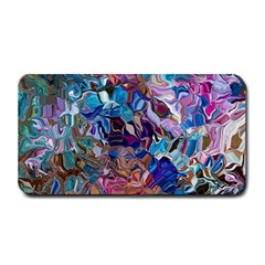 Smudged Medium Bar Mat by kaleidomarblingart