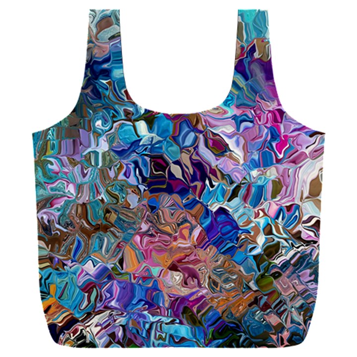 Smudged Full Print Recycle Bag (XXL)