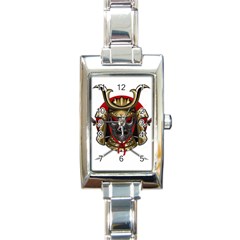 Samurai Katana Warrior Rectangle Italian Charm Watch by Cowasu