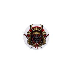 Samurai Katana Warrior 1  Mini Buttons by Cowasu