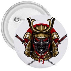 Samurai Katana Warrior 3  Buttons by Cowasu