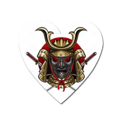 Samurai Katana Warrior Heart Magnet by Cowasu