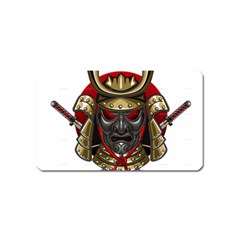 Samurai Katana Warrior Magnet (name Card) by Cowasu