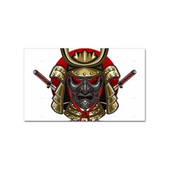 Samurai Katana Warrior Sticker Rectangular (100 Pack) by Cowasu