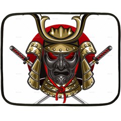 Samurai Katana Warrior Fleece Blanket (mini) by Cowasu