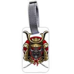 Samurai Katana Warrior Luggage Tag (two Sides) by Cowasu