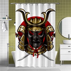 Samurai Katana Warrior Shower Curtain 48  X 72  (small)  by Cowasu