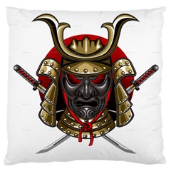 Samurai Katana Warrior Large Cushion Case (one Side) by Cowasu