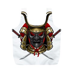 Samurai Katana Warrior Full Print Recycle Bag (m) by Cowasu