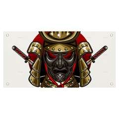 Samurai Katana Warrior Banner And Sign 6  X 3  by Cowasu