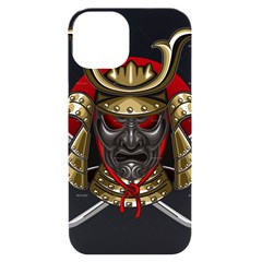 Samurai Katana Warrior Iphone 14 Black Uv Print Case by Cowasu