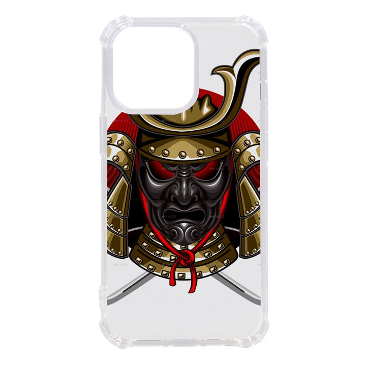 Samurai Katana Warrior iPhone 13 Pro TPU UV Print Case