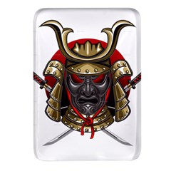 Samurai Katana Warrior Rectangular Glass Fridge Magnet (4 Pack)