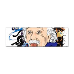 Albert Einstein Physicist Sticker Bumper (100 Pack) by Cowasu