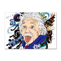 Albert Einstein Physicist Sticker A4 (100 Pack) by Cowasu