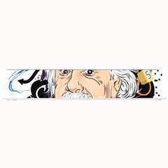 Albert Einstein Physicist Small Bar Mat by Cowasu