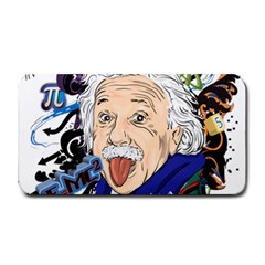 Albert Einstein Physicist Medium Bar Mat by Cowasu