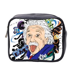 Albert Einstein Physicist Mini Toiletries Bag (two Sides) by Cowasu