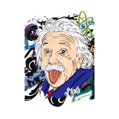 Albert Einstein Physicist Shower Curtain 48  X 72  (small)  by Cowasu