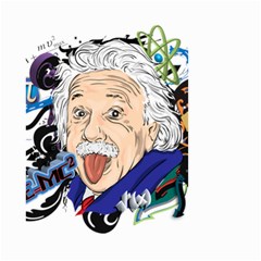 Albert Einstein Physicist Small Garden Flag (two Sides) by Cowasu