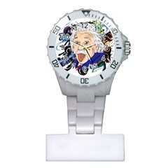 Albert Einstein Physicist Plastic Nurses Watch by Cowasu