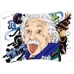 Albert Einstein Physicist Velour Seat Head Rest Cushion by Cowasu