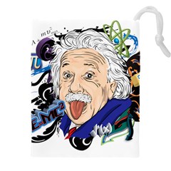 Albert Einstein Physicist Drawstring Pouch (4xl) by Cowasu