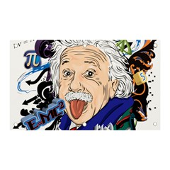 Albert Einstein Physicist Banner And Sign 5  X 3  by Cowasu