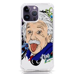 Albert Einstein Physicist Iphone 14 Pro Max Tpu Uv Print Case by Cowasu