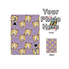 Corgi Pattern Playing Cards 54 Designs (mini) by Cowasu