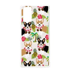 Corgis Hula Pattern Samsung Galaxy Note 20 Tpu Uv Case by Cowasu