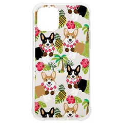 Corgis Hula Pattern Iphone 12/12 Pro Tpu Uv Print Case by Cowasu